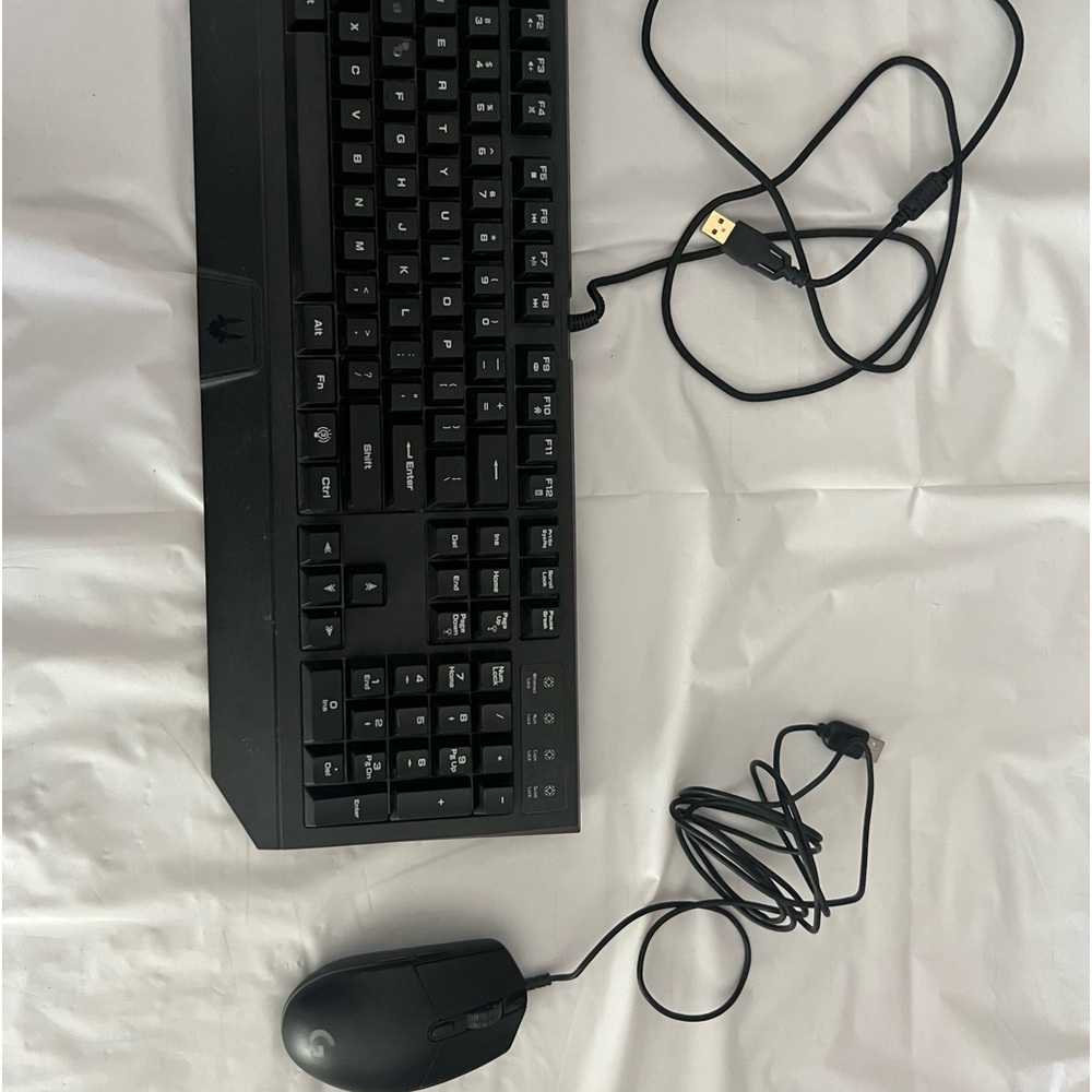 Logitech G203 Prodigy Gaming Mouse & Lexma Gaming Keyboard